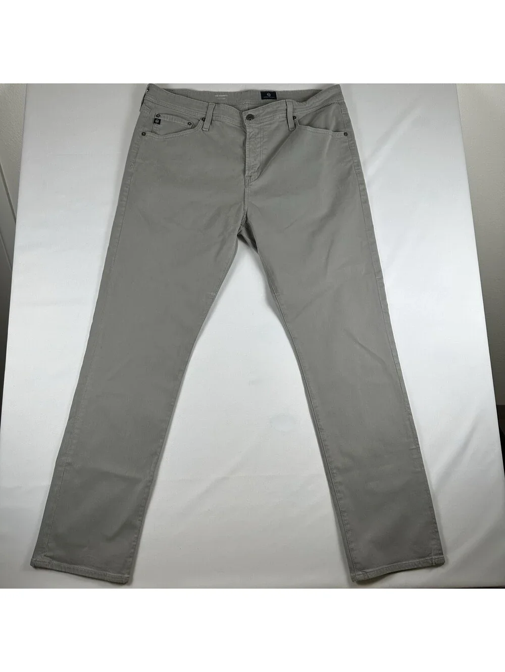 AG Adriano Goldschmied The Everett Slim Straight Men’s Pants Gray Size 38x32